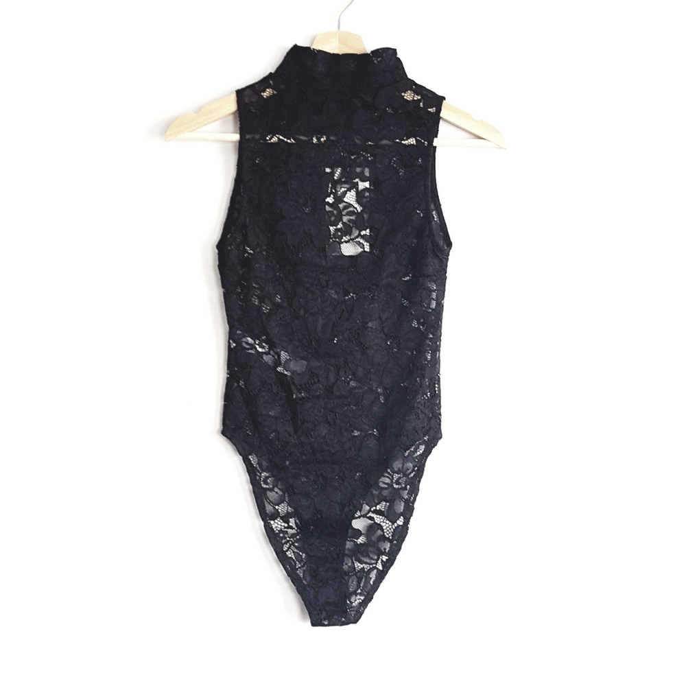 ▪︎Zara▪︎Black Lace Bodysuit - Picture 8 of 8